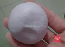 Purple sweet potato glutinous rice balls recipe 5