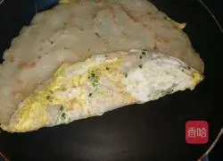 Illustration of how to make delicious egg pancakes 11