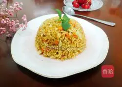 Illustration of how to make lazy fried rice 15