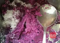 Illustration of how to make purple sweet potato buns and steamed buns 2