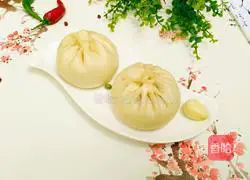 Illustration of how to make sauced pork buns 14