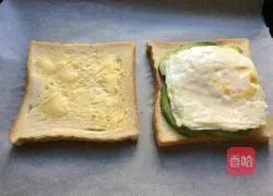 Illustration of how to make avocado sandwich 12