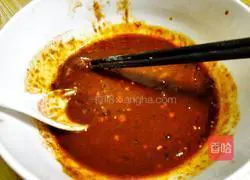 Illustration of hand-made sauce noodles 6