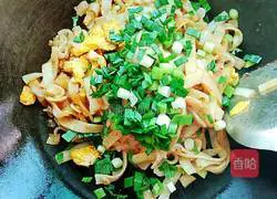 Illustration of how to make fried rice noodles 7