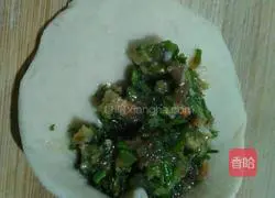 Leaf buns...Illustration of fennel stuffing 14