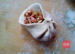 Illustration of how to make hot noodles with chives and pork pie 7