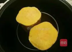 Illustration of how to make rocket sweet potato cake 1