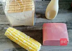 Corn and ham sandwich recipe 1