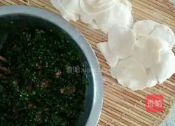 Non-stick to each other Illustration of how to make dumplings 5