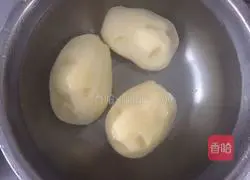 Illustration of home-style potato pancakes 1