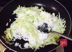 Cabbage Fried Rice Illustration of how to do it 6