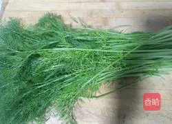 Illustration of how to make fennel and egg dumplings 5