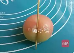 Illustration of how to make the sugar cookie delicacy