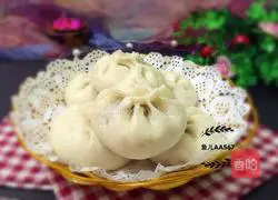 Illustration of how to make steamed buns (pork and leek filling) 10