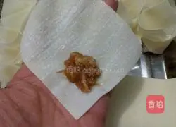 Illustration of how to make shrimp wontons 5