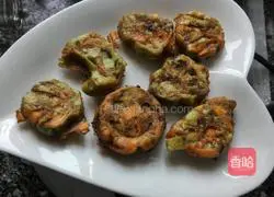 Noodles and meatballs...Illustration of how to make baby rice 13