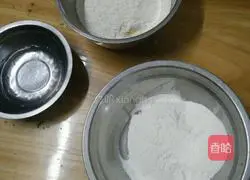 Illustration of how to make mung bean cake 2