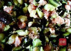 Illustration of how to make eggplant stuffed buns 4