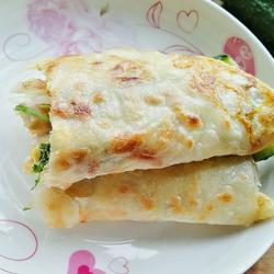 Electric pancake pancake fruit