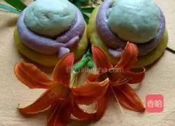 Illustration of how to make sun hat steamed buns 6