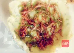 Illustration of breakfast shredded pork burrito 12