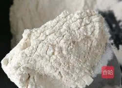 Illustration of how to make fried flour 1