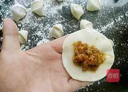 Potato filling dumplings Illustration of how to do it 9