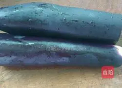 Illustration of how to make eggplant meat pie 1