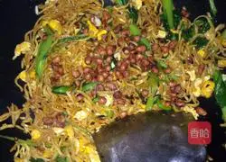 Illustration of how to make fried noodles 3