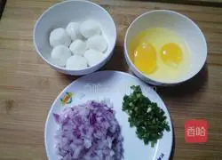 Illustration of how to make fish egg cakes 1