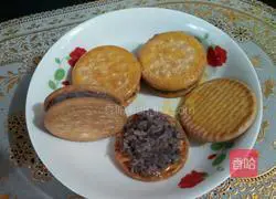 Red bean (crispy) cake recipe 3