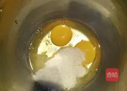 Illustration of how to make banana waffles 5