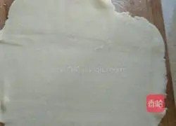 Illustration of how to make scallion pancakes 5