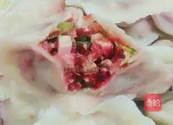 Illustration of how to make vegetarian dumplings in the first year of junior high school 10