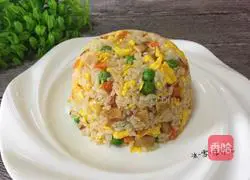Illustration of how to make colorful fried rice 7