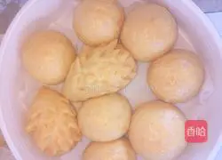 Pumpkin sweet steamed buns Illustration of how to do it 8