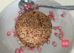 Illustration of how to make fried rice with assorted soy sauce 7