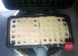 Gas stove Illustration of how to make Belgian waffles 3