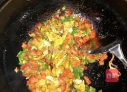 Homemade fried rice Illustration of how to do it 2