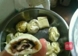 Red Bean Steamed Bun Roll Recipe Illustration 7