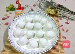 Illustration of how to make glutinous rice balls 7