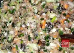 Illustration of how to make rose dumplings 1