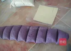 Purple potato cheese sandwich pancake recipe 7