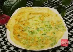 Egg and Scallion Pancakes Illustration of how to do it 10