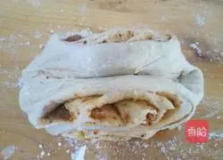 Illustration of how to make two-color steamed buns 19