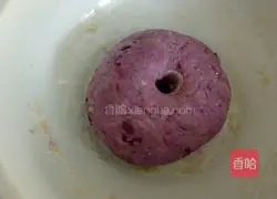 Illustration of how to make purple sweet potato and rose steamed buns 10