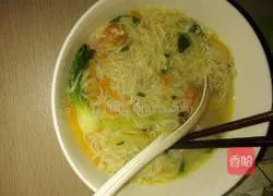 Illustration of how to make noodles for children 4