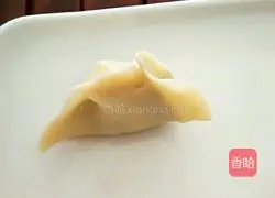 Illustration of how to make leek dumplings 7