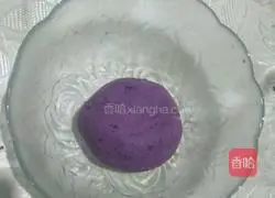 Purple sweet potato glutinous rice balls recipe 3