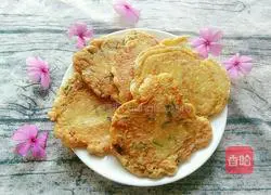 Illustration of how to make egg and green onion cake 6